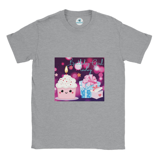 Birthday cupcake T-shirt Unisex
