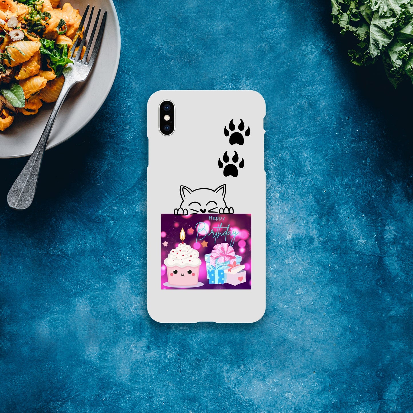 Birthday cupcake Mobile Slim casing Unisex iPhone
