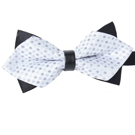 Men's Women modern knitted bow tie Polyester colorful new bow tie