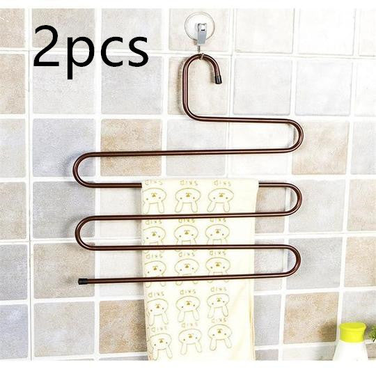 Home Magic non-slip S-type home pants Hanger