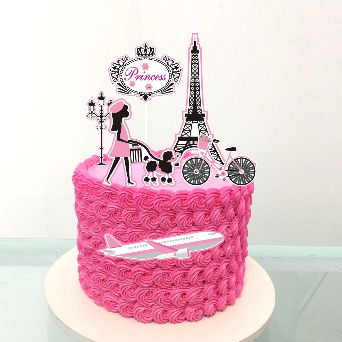 Baking Birthday Cake Decoration Romantic Dessert