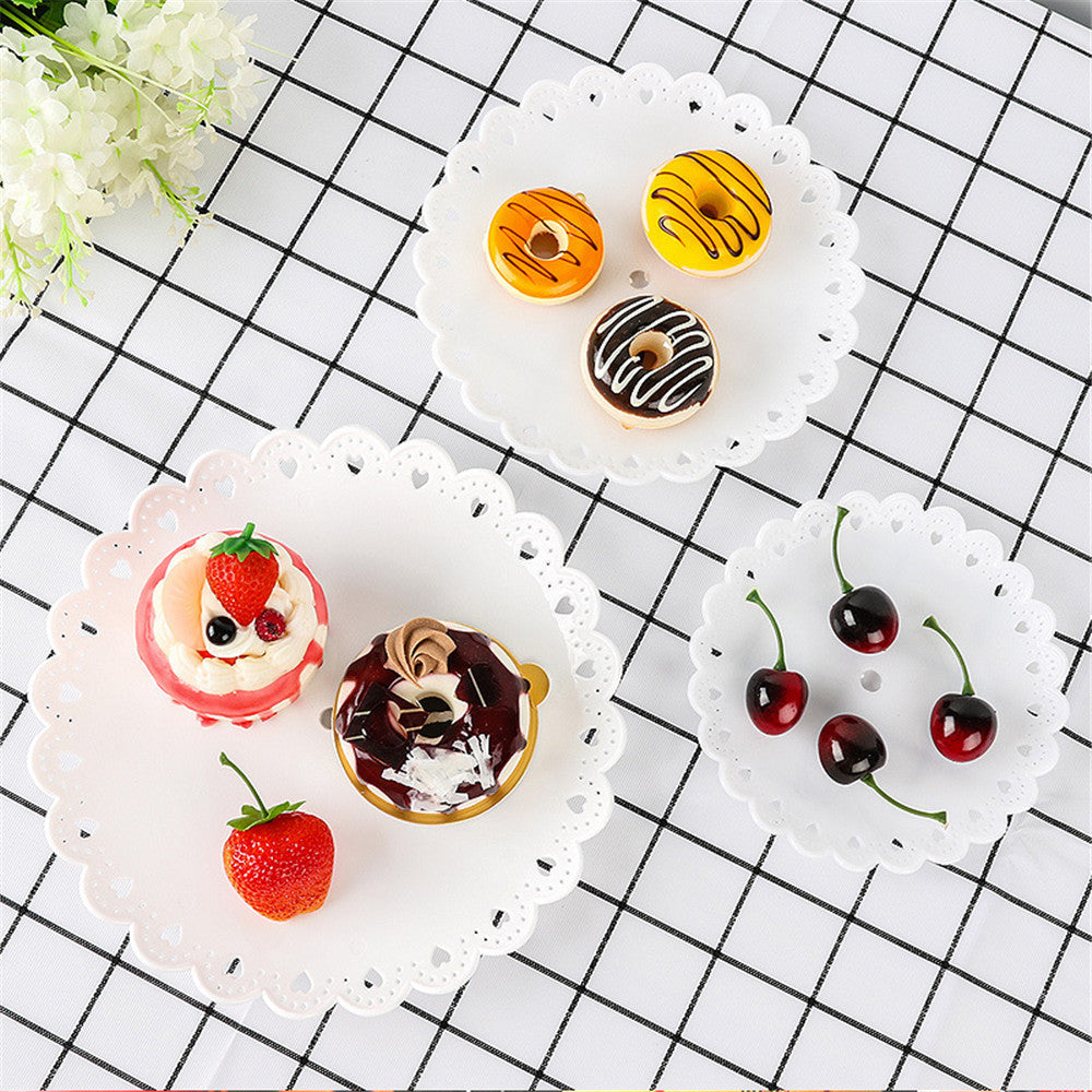 Baking 3-layer cake stand Dessert tray stand Display standee