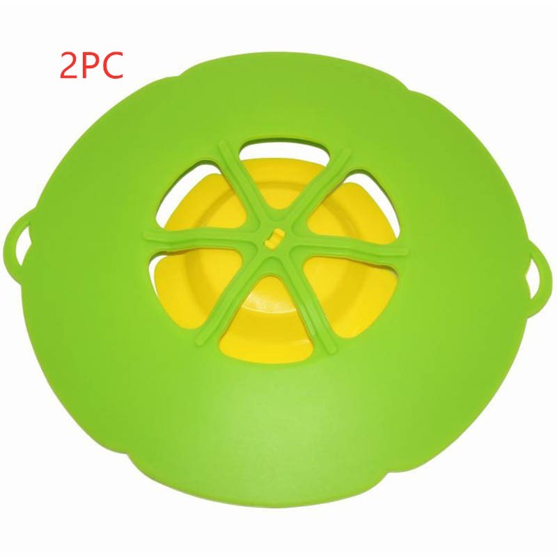 Kitchen Anti-spill boiling lid cover silicone Anti-overflow Lid