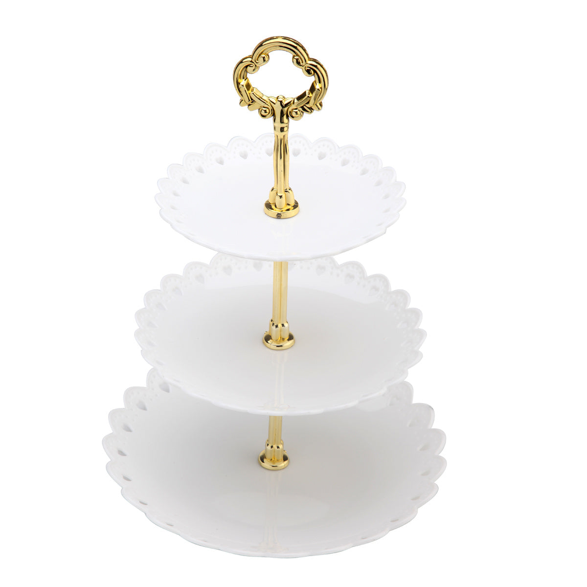 Baking 3-layer cake stand Dessert tray stand Display standee