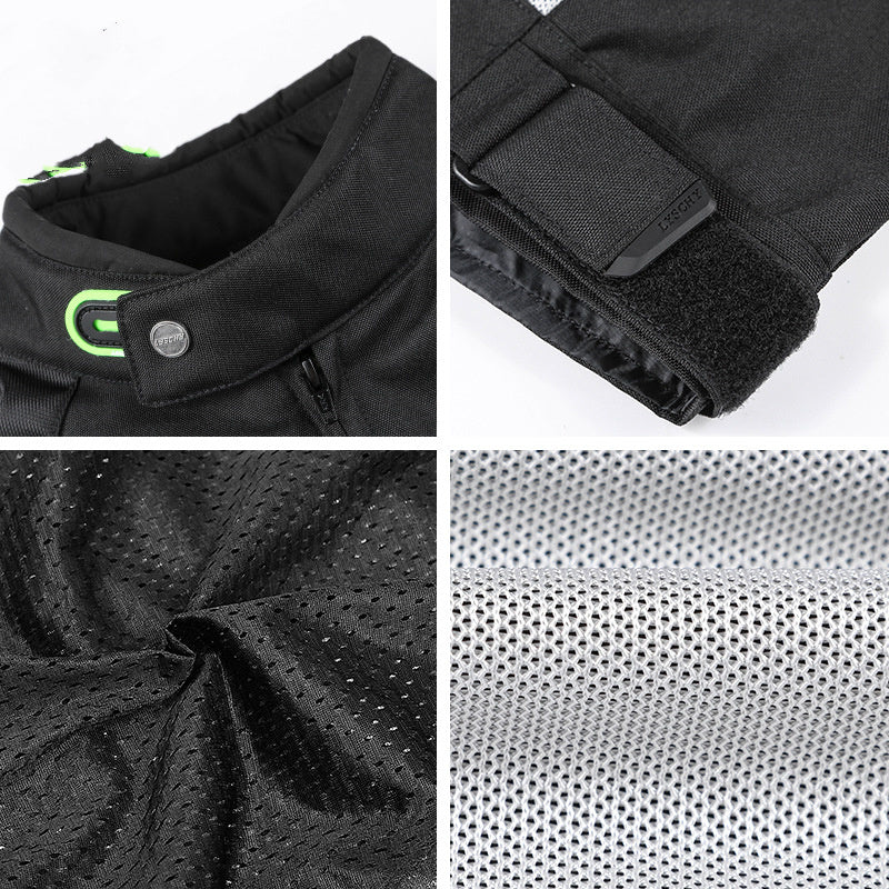 Men's Motorcycle Mesh Summer Jacket Men Women