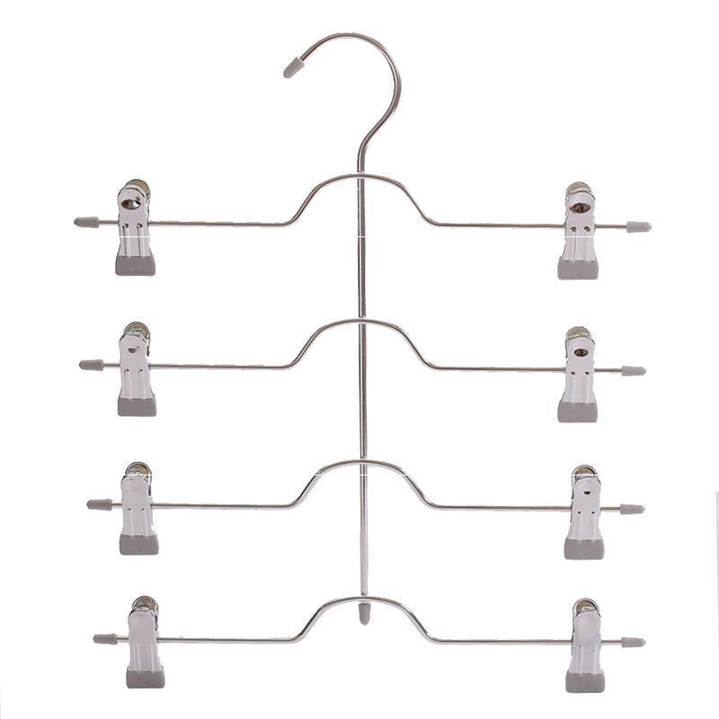Home multi-layer skirt clip pants rack pants clip hanger