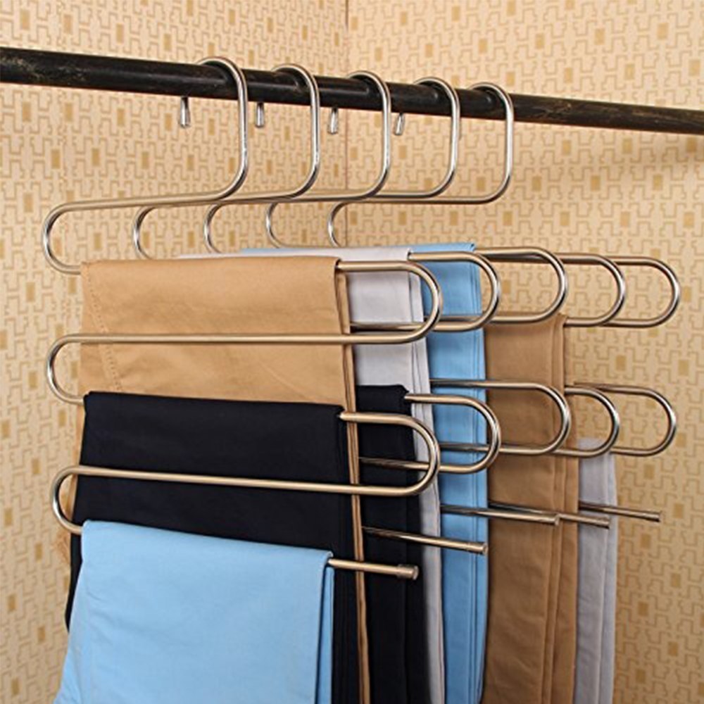 Home Magic non-slip S-type home pants Hanger
