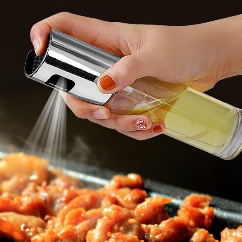 Kitchen BBQ Healthy Kitchen Cooking Oil Vinegar Spray Bottle