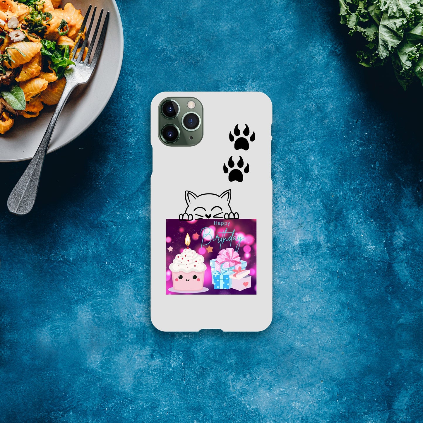 Birthday cupcake Mobile Slim casing Unisex iPhone
