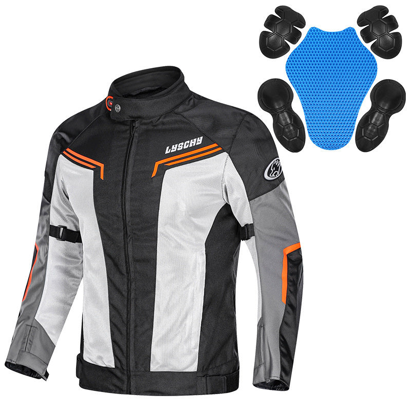 Men's Motorcycle Mesh Summer Jacket Men Women