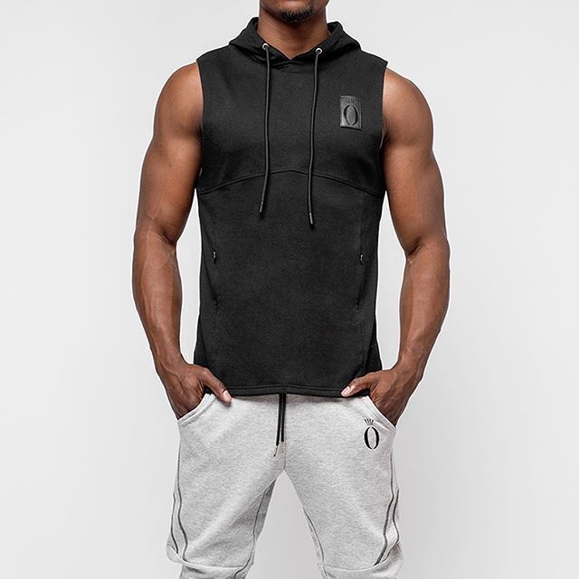Men's Hooded vest sports vest