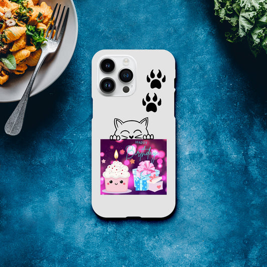 Birthday cupcake Mobile Slim casing Unisex iPhone