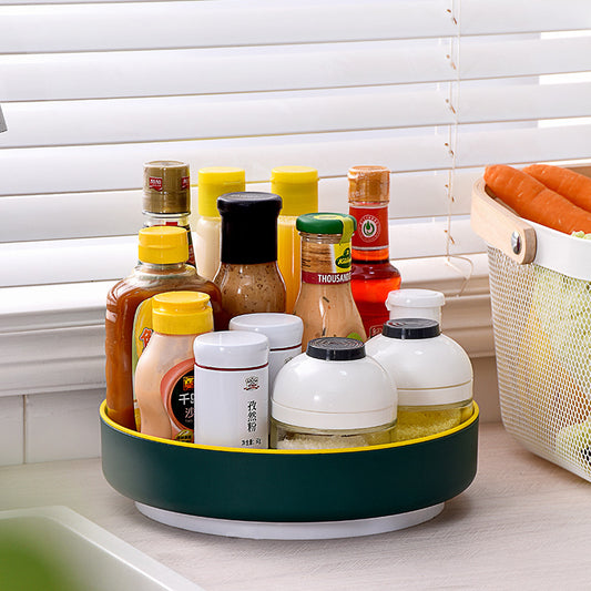 Kitchen Organizers Rotate Basket Multifunctional