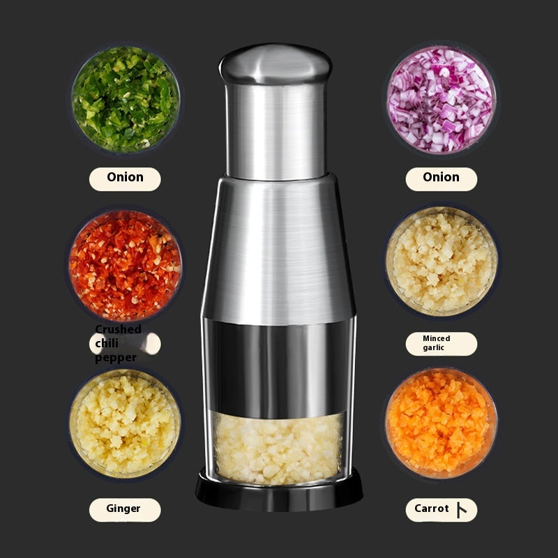 Kitchen Garlic Crusher Onion Chopper Multitask Vegetables Chopper Manual Garlic Press Machine Garlic Squeezer Kitchen Gadget
