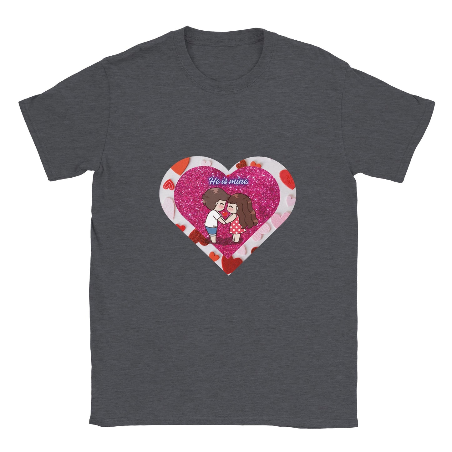 Classic ME Cute Couple Valentine Ladies T-shirt