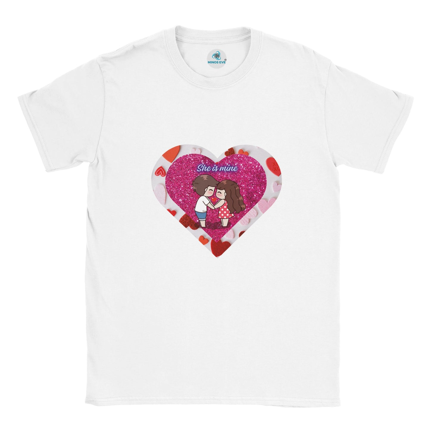 Classic ME Cute Couple Valentine Men T-shirt