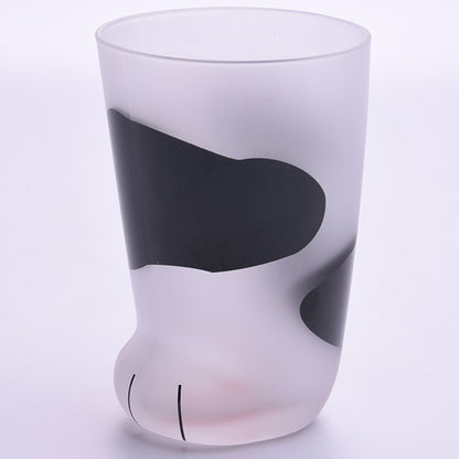 Kitchen Creative Cute Cat Paws Glass Tiger Paws Glass Office Coffee Tumbler Personality Breakfast Milk Porcelain Cup Gift