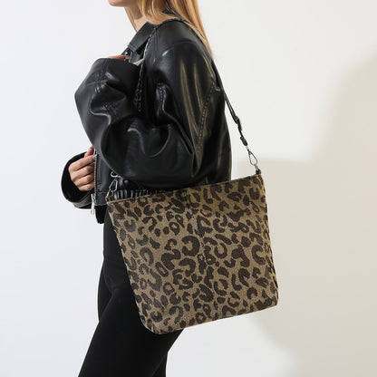 Ladies Bag Printed Strap Medium Shoulder Bag