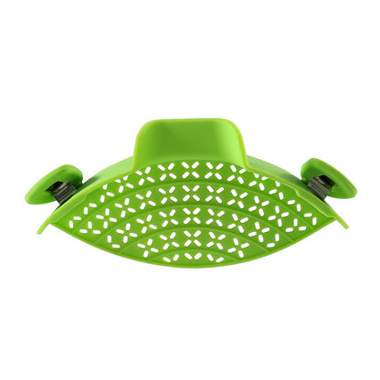 Kitchen Gadgets Silicone Pot Side Strainer