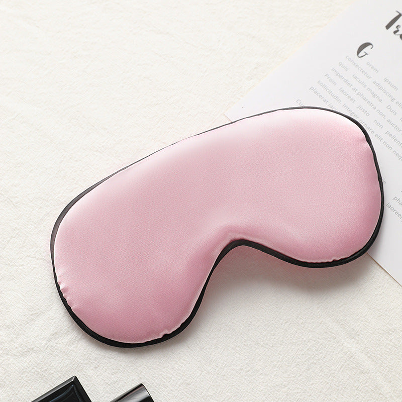 Artificial Silk Sleep Blackout Eye Mask Sleeping Solid Color