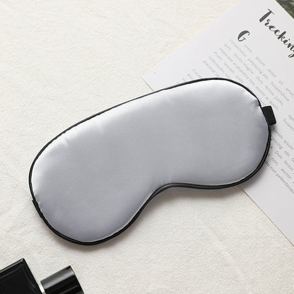 Artificial Silk Sleep Blackout Eye Mask Sleeping Solid Color