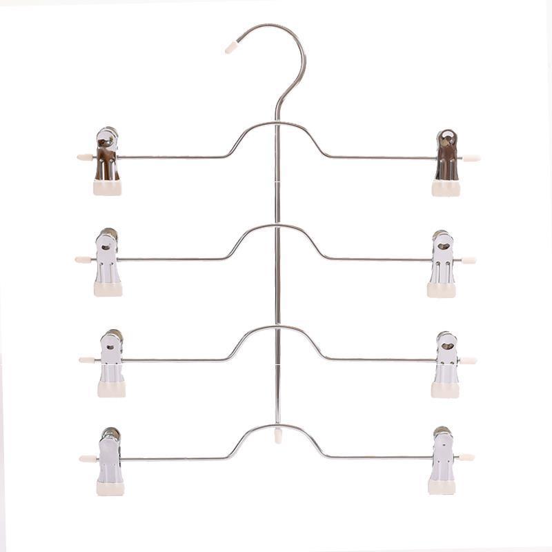 Home multi-layer skirt clip pants rack pants clip hanger