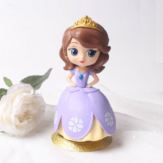 Baking Cake Decorative Ornaments 2nd Generation Princess Elsa Princess Anna Hand-made Model Scene Decoration