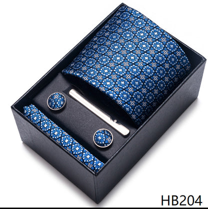 Men's Business Professional Tie Formal Jacquard Yarn-dyed