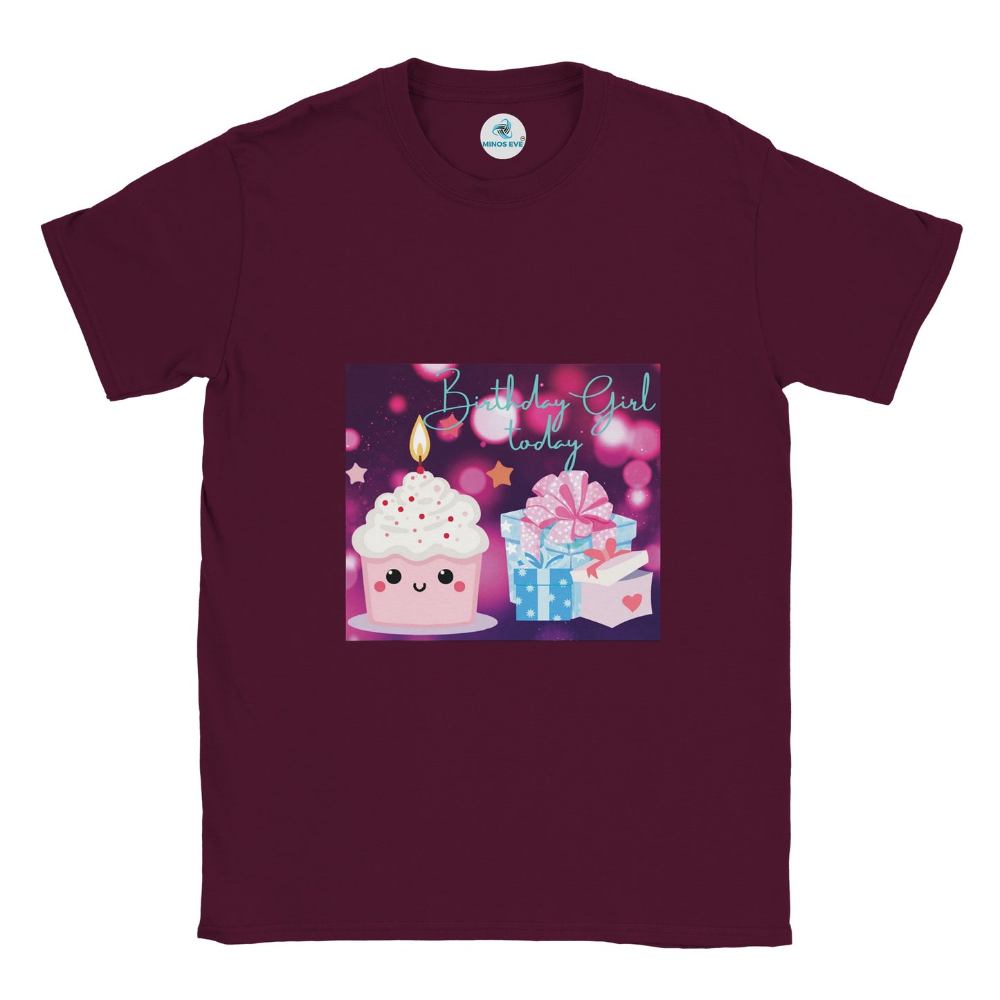 Birthday cupcake T-shirt Unisex