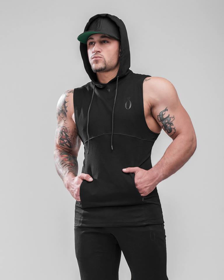 Men's Hooded vest sports vest