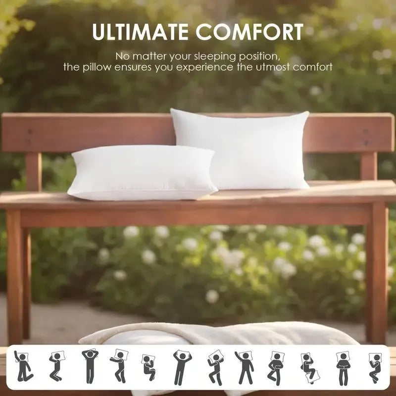 Cushion Inserts Pillows 20"x20" 2pack