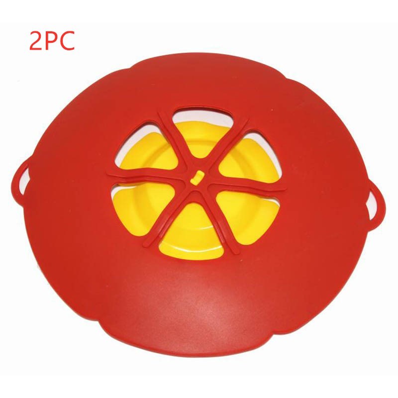 Kitchen Anti-spill boiling lid cover silicone Anti-overflow Lid