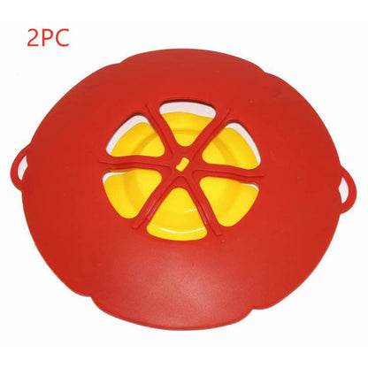 Kitchen Anti-spill boiling lid cover silicone Anti-overflow Lid