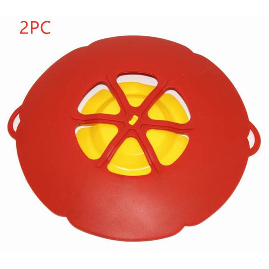 Kitchen Anti-spill boiling lid cover silicone Anti-overflow Lid