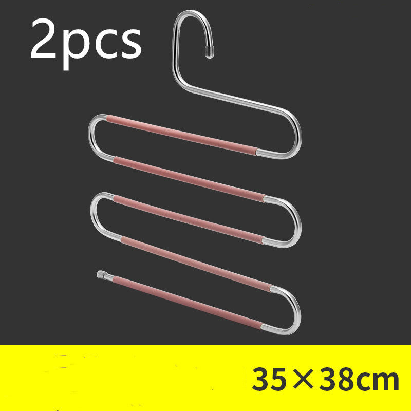 Home Magic non-slip S-type home pants Hanger