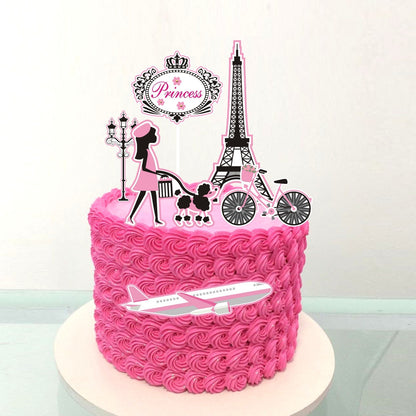 Baking Birthday Cake Decoration Romantic Dessert