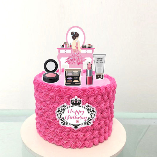 Baking Birthday Cake Decoration Romantic Dessert