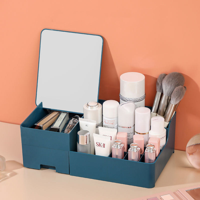 Dressing Table Organizes Mask Lipstick Makeup Brush Drawer Rack