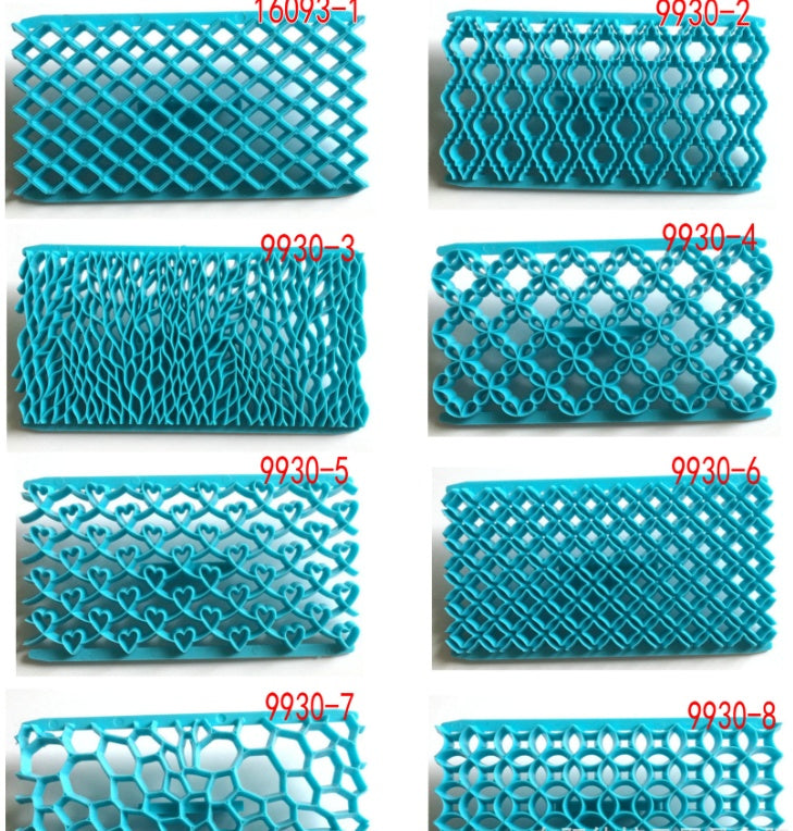Baking Cake assorted designs screen mould
