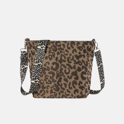 Ladies Bag Printed Strap Medium Shoulder Bag