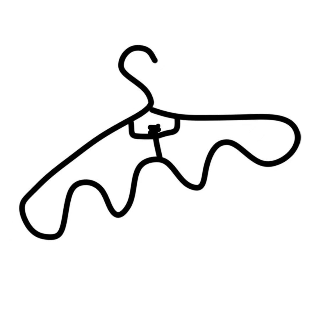 Home Wave Shawl Scarf Hanger Wardrobe Sling