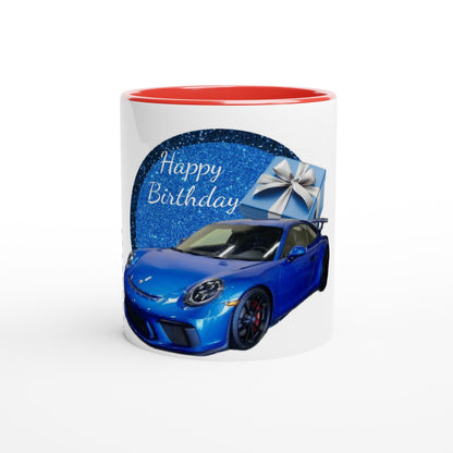 Happy Birthday Mug - Red