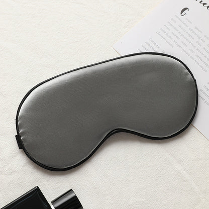 Artificial Silk Sleep Blackout Eye Mask Sleeping Solid Color