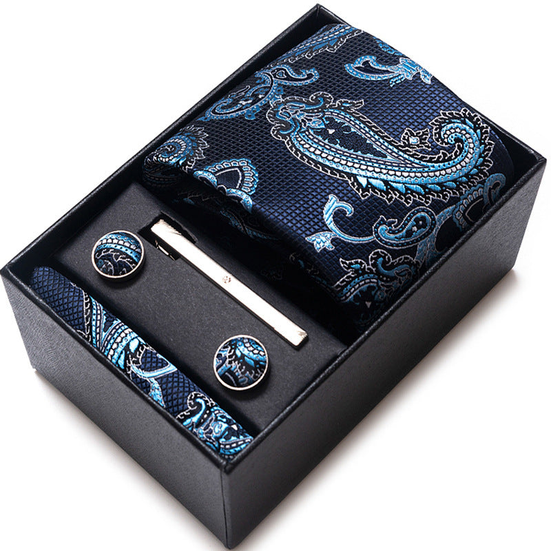 Men's Business Professional Tie Formal Jacquard Yarn-dyed