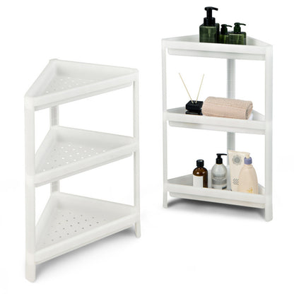 Rack 2-piece corner multi-purpose rack