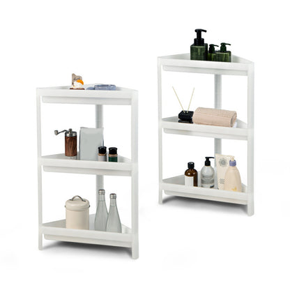 Rack 2-piece corner multi-purpose rack
