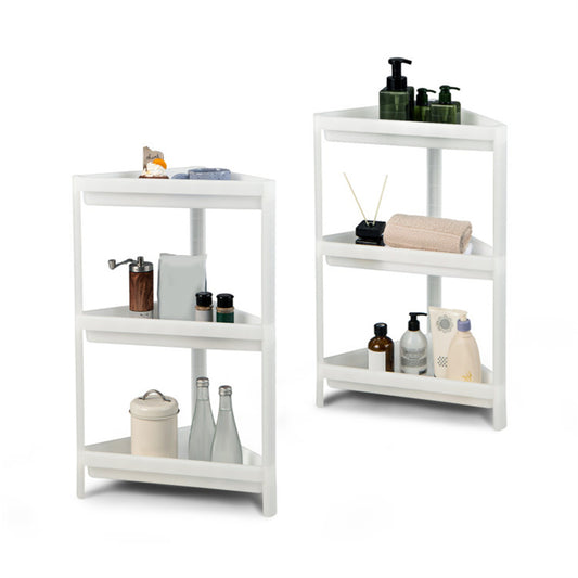 Rack 2-piece corner multi-purpose rack