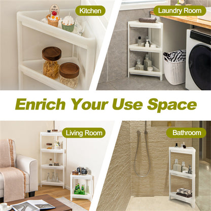 Rack 2-piece corner multi-purpose rack