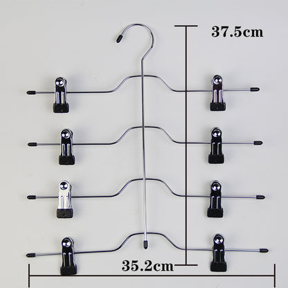 Home multi-layer skirt clip pants rack pants clip hanger