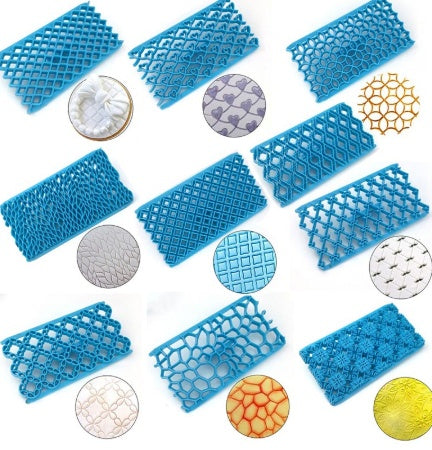 Baking Cake assorted designs screen mould